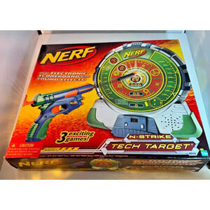 Nerf N-Strike Tech Target Electronic Scoreboard w/ Sound Effects- Tested & Rare